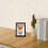 Small Display Box Wooden Shadow Box Black Rustic 1pcs 10