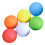 6pcs Bulk For Pets Red Round Standard 1.6in 6