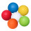 6pcs Bulk For Pets Red Round Standard 1.6in 9
