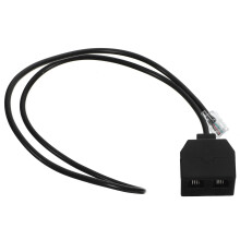 Rj9 Adapter Telephone Converter Accessories Extension Black