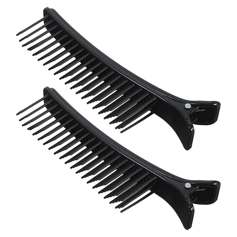 Inoomp Hair Clips Plastic Styling For Hairdressers Salon Use 2Pcs