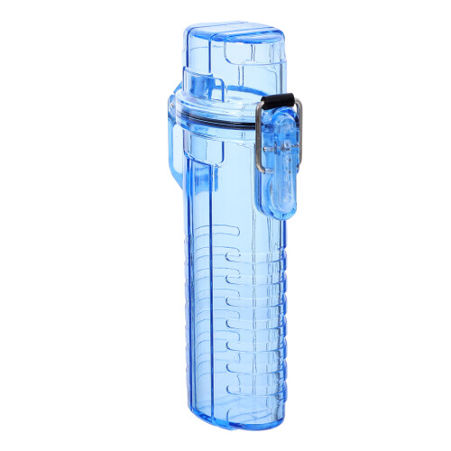 Raindrops Lighter Sleeve Lighter Case Blue 1set 2