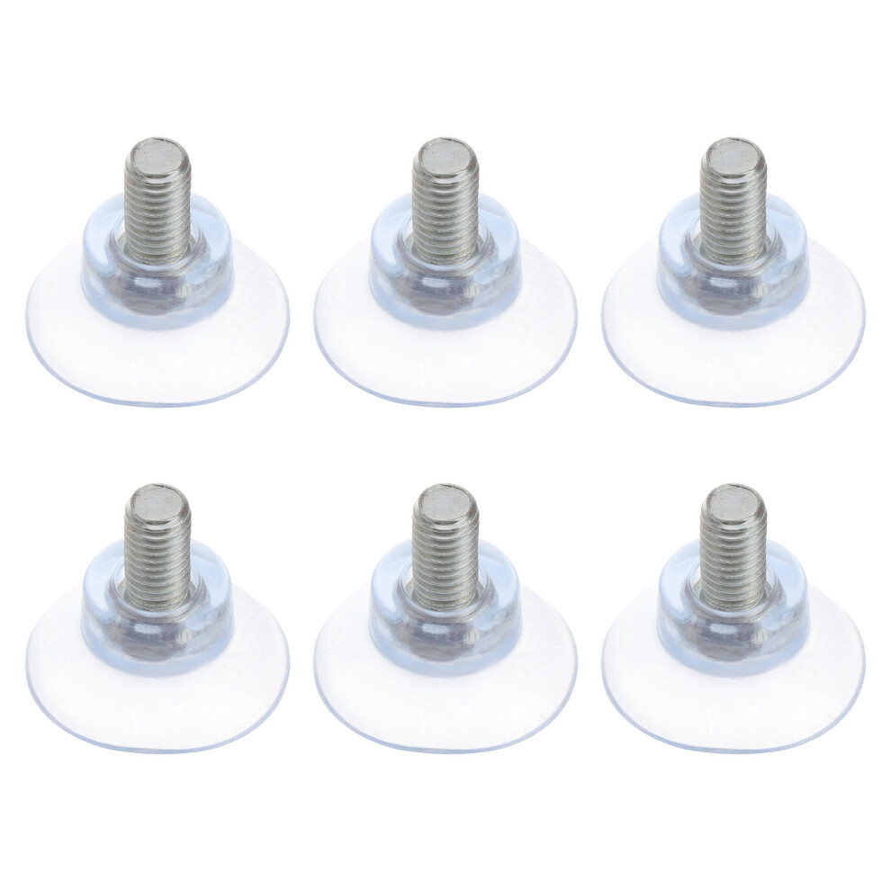 Furniture Desk Glass Suction Cup Transparent 6Pcs 3171277106904