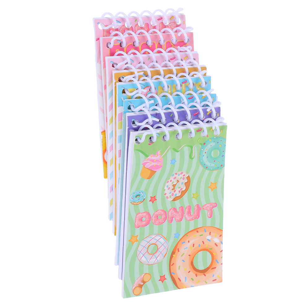 Spiral Notebooks Bulk Assorted Color Paper 8pcs-image-OPC-PK8S9QB-NEW