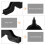 5Pcs Plastic Hole Puncher for Drip Hose Accessories in Black 8