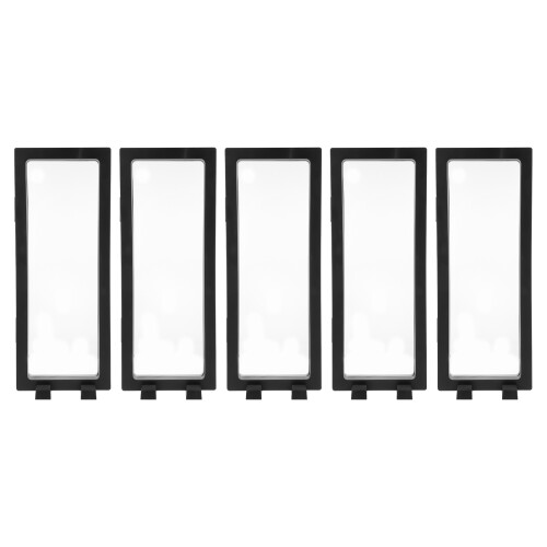 5 Sets Transparent Jewelry Display Rack Floating Frames Case Holder