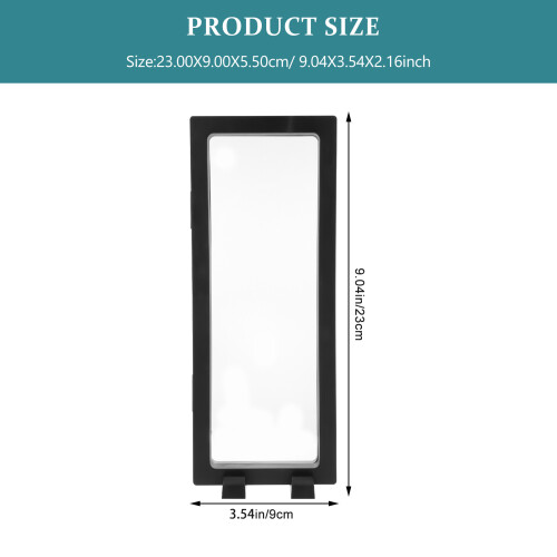 5 Sets Transparent Jewelry Display Rack Floating Frames Case Holder 1