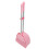 Mini Broom And Dustpan Childrens Version Pink 1set 3