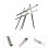 Micro Paint Brushes For Face Painting Multi 6pcs Back To School 6