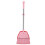 Mini Broom And Dustpan Childrens Version Pink 1set 8