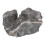 Fish Tank Mini Decoration Resin Dark Grey 1 Set 6