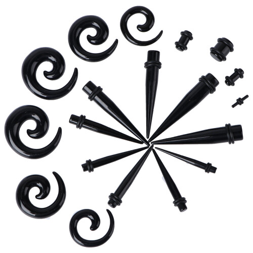 54pcs Set Of Ear Stretching Tools For A Trendy Style