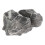 Fish Tank Mini Decoration Resin Dark Grey 1 Set 1