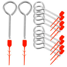 10Pcs Fire Extinguisher Pull Pins Replacement Lock Accessories