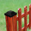Worgeous  12 Pcs Extension Pole Holder Hooks Fence Post Cap 3