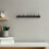 Wall Coat Hanger Black Aluminum Clothes Hook 1pcs 7