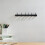 Wall Coat Hanger Black Aluminum Clothes Hook 1pcs 6