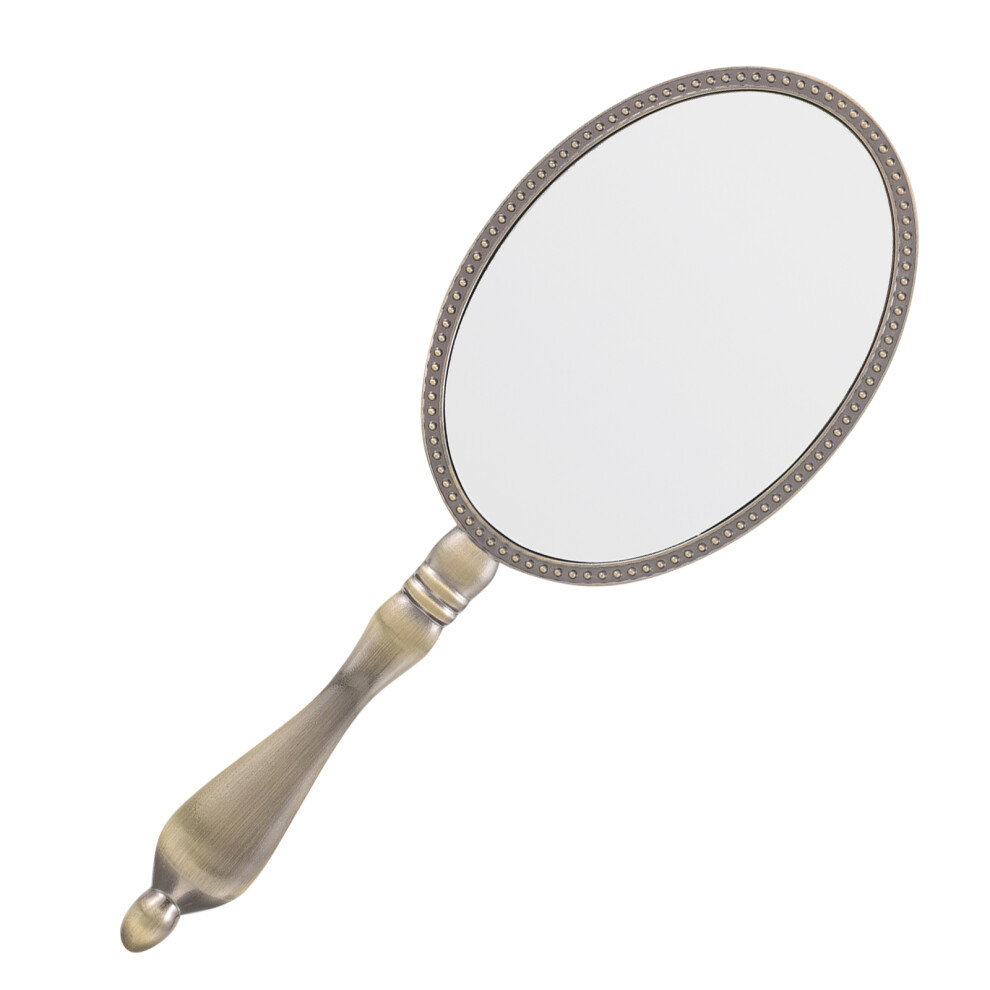 Artibetter Masteelf Small Hand Mirror With Handle Handheld Vanity Gift Creative