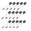 20 Pcs Make Up Applicators Lip Brush For Lipstick Eye Shadow Sticks 1