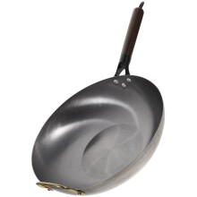 Cast Iron Stir Fry Wok For Kitchen Cooking 1 Piece