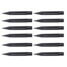12 Pcs Garden Stakes Landscape Spike Lawn Lamp Ground Plug Spikes