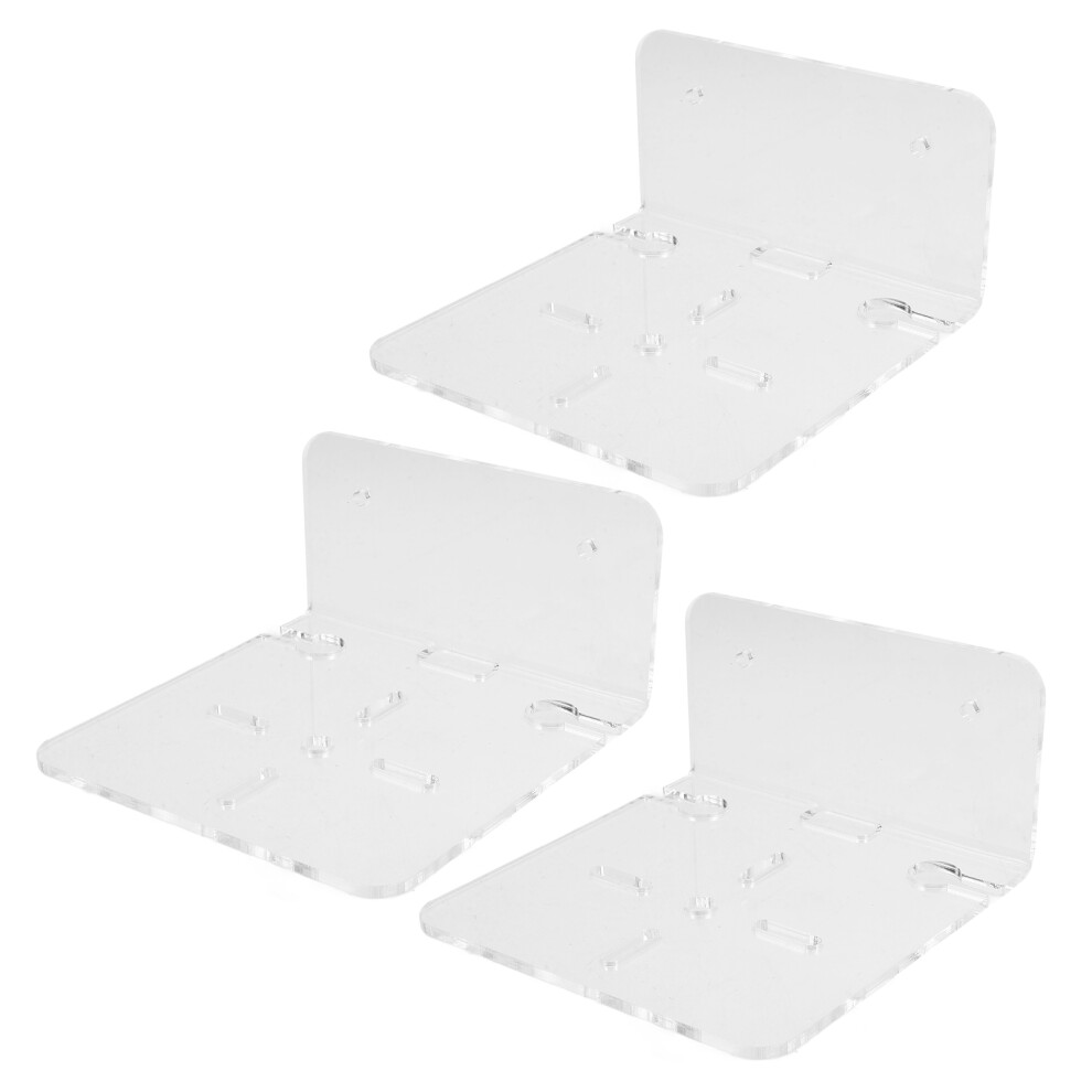 Stable Support Wall Shelf Acrylic 3Pcs Homeowners 3171277142933