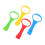 4 Pcs Playpen Pull Up Handles Baby 20.00x7.00x2.50cm 7