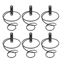 6 Pcs Clear Bookmarks Decor Wine Rack Countertop Wall Mounted