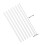 100 Pcs Lollipop Stick White Paper Sticks Candy Making Accessories 2
