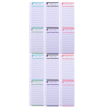 24pcs Household Budget Planners Convenient Budget Papers Portable