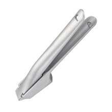 Manual Garlic Press Stainless Steel Kitchen Gadget Silver