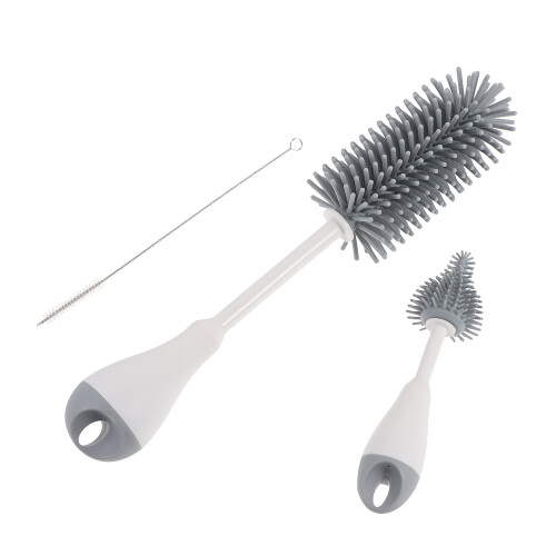 3Pièces Ensemble Brosses Silicone Maniable Durable 2
