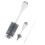 3Pièces Ensemble Brosses Silicone Maniable Durable 7