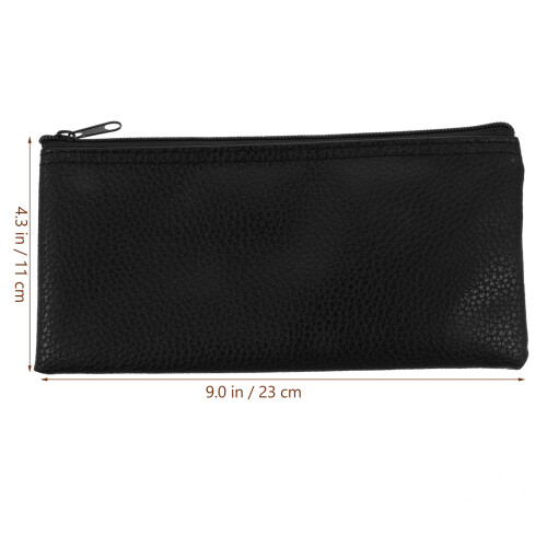 Binder Pencil Pouch Microphone Storage Bag Zipper 1