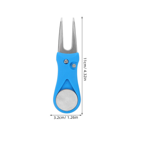Professional Golf Turf Repair Fork Popup Design For 2pcs 1