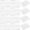 20 Sheets Impress On Nails Sticker Labels Self-Adhesive Tabs 9
