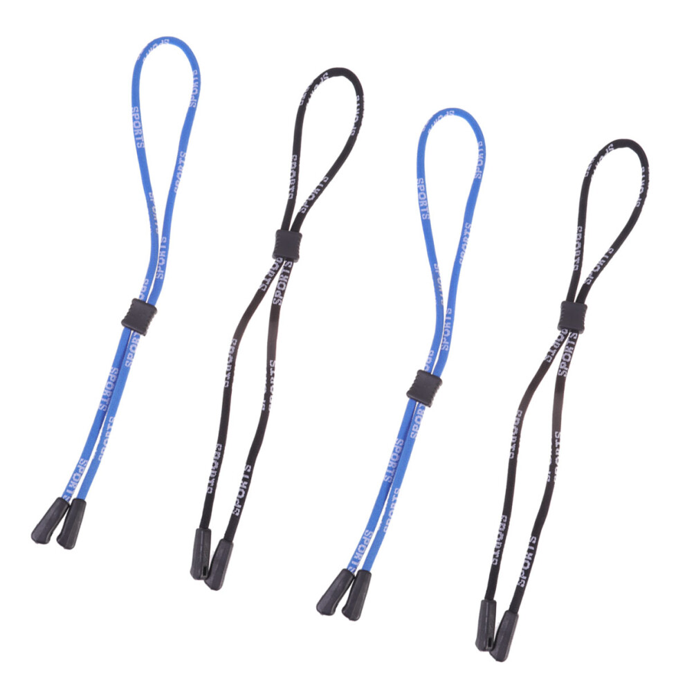 Iplusmile 4Pcs Glasses Holder Strap Durable Adjustable Neck Cord For Outdoor Use