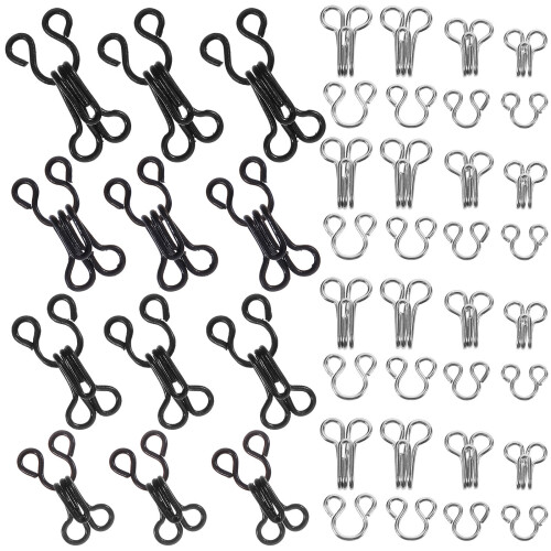 50 Pcs Hook And Closure Replacement Hook And Eye Sewing Sewing
