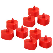 10 Pcs Party Lights Flameless Flickering Candles Decorations Flashing
