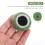 Felt Frogs Eyes Ornaments Wool Assorted Color 5pcs 10