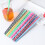 Colored Straws Thick Drinking Cleaning Brush Reusable Child 4