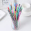 Colored Straws Thick Drinking Cleaning Brush Reusable Child 9