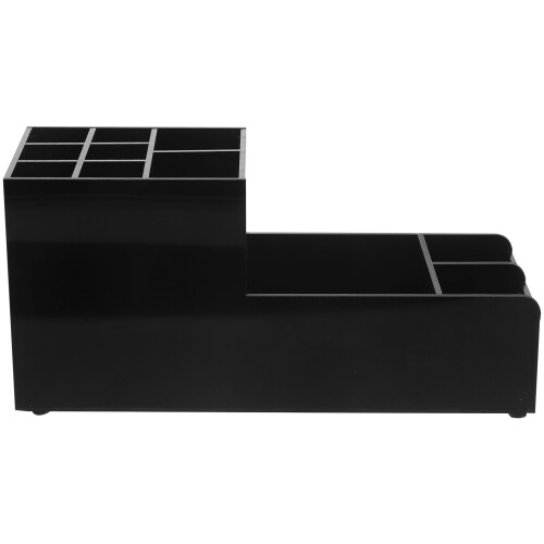 Bar Organizer Kitchen Straw Holder Black 1pack 1
