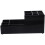 Bar Organizer Kitchen Straw Holder Black 1pack 6