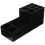 Bar Organizer Kitchen Straw Holder Black 1pack 5
