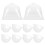10 Pcs Combination Big Stopper Flower Pot Cover 4
