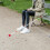 Obstacle Avoidance Rolling Cane Head Red Plastic 1set 5