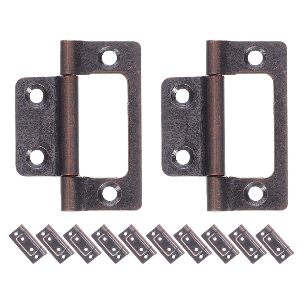12Pcs Stainless Steel Silent Hinge Furniture Cabinet Door Hinges 3171277144852