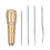 Professional Copper Awls For Crafts Ergonomic Handle 1set 2