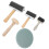 Rubber Pasting Roller Wood 5-Pcs 9